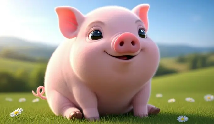 복이 넝쿨째! 귀여운 아기 돼지 꿈 상황별 완벽 해몽 (재물운 vs 태몽)