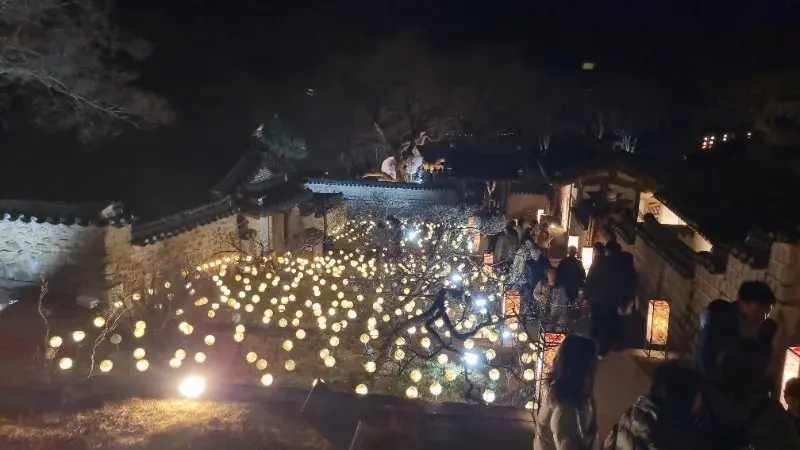 도산서원 야간개장