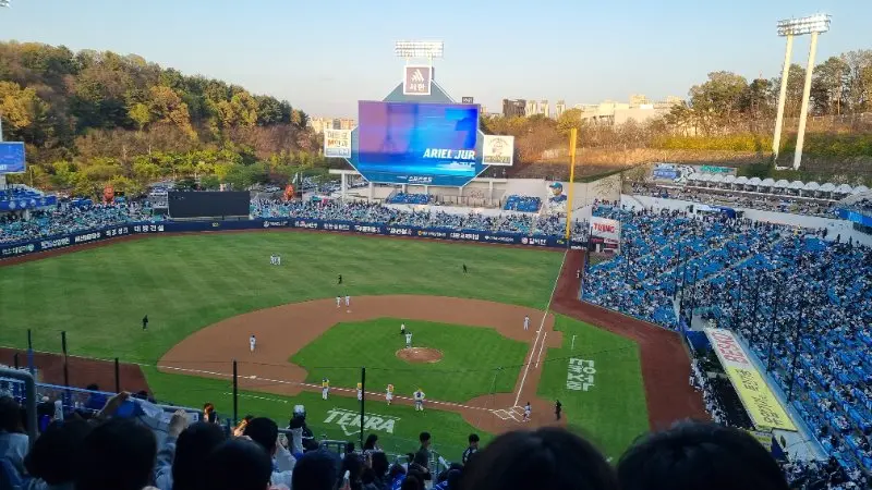 삼성 라이온즈파크  U16구역 17열 9 3루 스카이석 실제 뷰